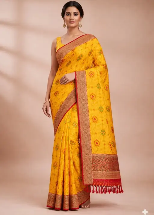 Dhurandhar Georgette Vol 2 Bandhani Printed Fancy Saree Collection