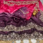 Ds 732 Space Silk Sequence Wedding Wear Saree Collection - Image 4