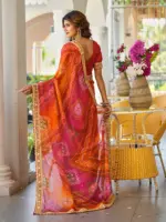 Jalnidhi Swarna Moss Chiffon with Work Saree Collection - Image 19