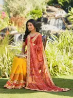 Jalnidhi Swarna Moss Chiffon with Work Saree Collection - Image 4