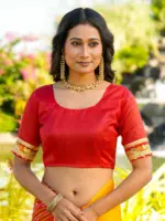 Jalnidhi Swarna Moss Chiffon with Work Saree Collection - Image 5