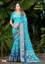 Kashvi Anushka Vol 2 Jacquard Silk Festival Wear Saree Collection - Image 4