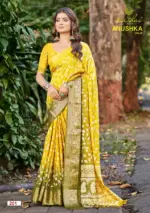 Kashvi Anushka Vol 2 Jacquard Silk Festival Wear Saree Collection - Image 5