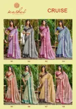 Kashvi Cruise Vol 1 Marshmello Silk Casual Wear Saree Collection - Image 7