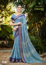 Kashvi Cruise Vol 2 Marshmello Silk Casual Wear Saree Collection - Image 2