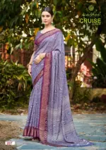 Kashvi Cruise Vol 2 Marshmello Silk Casual Wear Saree Collection - Image 6