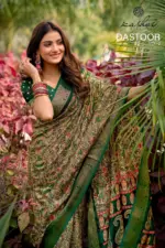 Kashvi Dastoor Vol 2 Viscose Moss Foil Casual Wear Saree Collection