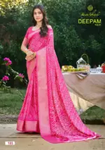 Kashvi Deepam Vol 1 Dola Silk Fancy Saree Collection - Image 3