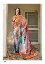 Kashvi Divyani Vol 5 Satin Casual Wear Saree Collection - Image 11