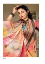 Kashvi Divyani Vol 5 Satin Casual Wear Saree Collection - Image 12