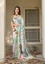 Kashvi Divyani Vol 5 Satin Casual Wear Saree Collection - Image 3