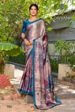 Kashvi Divyani Vol 7 Satin Casual Wear Saree Collection - Image 2