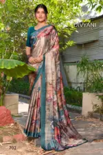 Kashvi Divyani Vol 7 Satin Casual Wear Saree Collection - Image 4