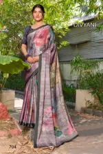 Kashvi Divyani Vol 7 Satin Casual Wear Saree Collection - Image 6