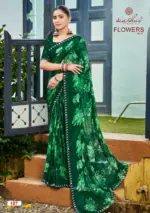 Kashvi Flowers Vol 1 Georgette with Work Saree Collection - Image 2