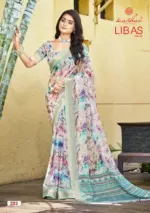 Kashvi Libas Vol 2 Dull Moss Digital Printed Casual Wear Saree Collection - Image 2