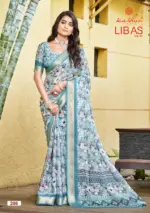 Kashvi Libas Vol 2 Dull Moss Digital Printed Casual Wear Saree Collection - Image 6