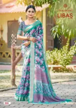 Kashvi Libas Vol 5 Dull Moss Digital Printed Casual Wear Saree Collection - Image 8