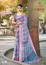 Kashvi Libas Vol 5 Dull Moss Digital Printed Casual Wear Saree Collection - Image 9