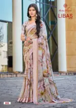 Kashvi Libas Vol 6 Dull Moss Digital Printed Casual Wear Saree Collection - Image 3