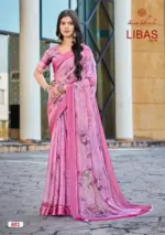 Kashvi Libas Vol 6 Dull Moss Digital Printed Casual Wear Saree Collection - Image 4