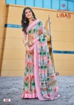 Kashvi Libas Vol 6 Dull Moss Digital Printed Casual Wear Saree Collection - Image 5