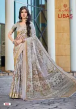 Kashvi Libas Vol 6 Dull Moss Digital Printed Casual Wear Saree Collection - Image 9