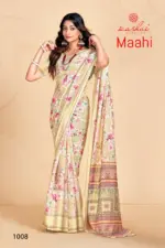 Kashvi Maahi Linen with Sequence Border Saree Collection - Image 9