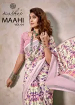 Kashvi Maahi Vol 4 Linen with Sequence Border Saree Collection