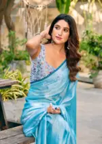 Kashvi Neel Vol 20 Satin with Swarovski Work Saree Collection - Image 3