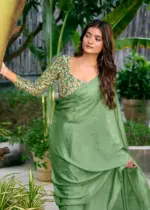 Kashvi Neel Vol 20 Satin with Swarovski Work Saree Collection - Image 9