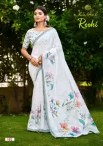 Kashvi Roohi Raga Digital Printed Casual Wear Saree Collection - Image 4