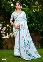 Kashvi Roohi Raga Digital Printed Casual Wear Saree Collection - Image 8