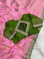 Kc 206 Pure Dola Silk Embroidered Saree Collection - Image 5