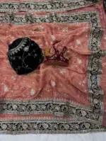 Kc 207 Moss Silk Sequins and Zari Worked Designer Saree Collection - Image 3