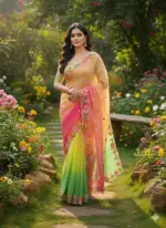 Kc 39 Georgette Sequence Party Wear Saree Collection - Image 8