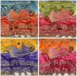 Kc 962 Space Silk Dual Shade Zari Worked Designer Saree Collection - Image 2