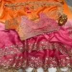 Kc 962 Space Silk Dual Shade Zari Worked Designer Saree Collection - Image 3