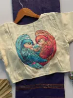 Khadi Vol 3 Khadi Cotton Jari Lining Saree and Blouse Apllic Work Collection