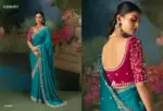 Kimora Iconic 3 Fancy with Sequence and Stone Work Saree Collection - Image 9