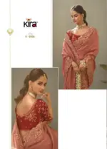 Kira Kaash Upada Silk Embroidered Fancy Designer Saree Collection - Image 11