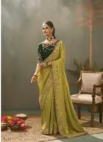 Kira Kaash Upada Silk Embroidered Fancy Designer Saree Collection - Image 4