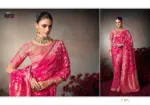 Kira Kamini 8201 to 8206 Chiniya Silk Wedding Wear Saree Collection - Image 12