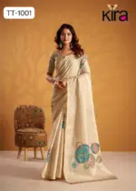 Kira Kasheeda Tussar Silk Fancy Designer Saree Collection - Image 11
