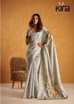 Kira Kasheeda Tussar Silk Fancy Designer Saree Collection - Image 7