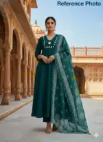 KR 402 Morphich Cotton Mirror Hand Work