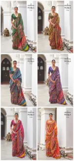 Kreshva Patola Butterfly Silk with Patola Print Saree Collection - Image 6