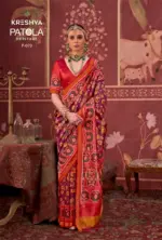 Kreshva Patola Heritage Silk Printed Traditional Wear Saree Collection - Image 2