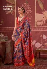 Kreshva Patola Heritage Silk Printed Traditional Wear Saree Collection - Image 5