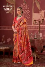 Kreshva Patola Heritage Silk Printed Traditional Wear Saree Collection - Image 6